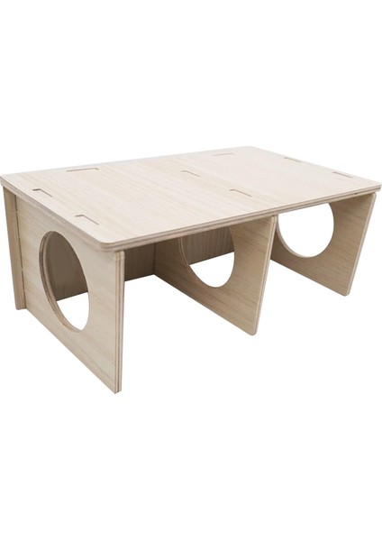 Ahşap Hamster Ev Egzersiz Oyuncak Oyun Alanı Kirpi Kobay Fare 28CMX13.5CMX11CM (Yurt Dışından) modelleri