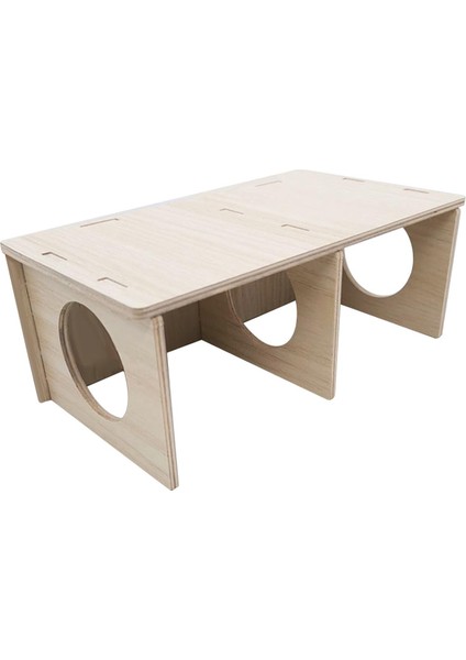 Ahşap Hamster Ev Egzersiz Oyuncak Oyun Alanı Kirpi Kobay Fare 28CMX13.5CMX11CM (Yurt Dışından) fırsatları