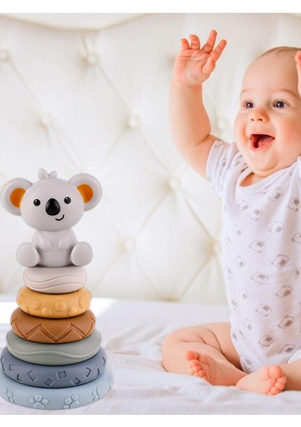 Erpa Oyuncak Vinyland Soft Istifleme Halkaları Koala