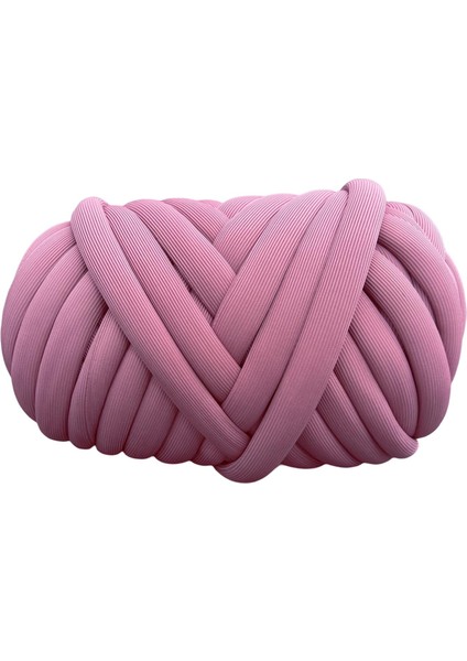Tıknaz Iplik, Hacimli Tıknaz Iplik, Yıkanabilir Tığ Işi 500G Tüp Dev Iplik, Jumbo Koyu Pembe (Yurt Dışından)