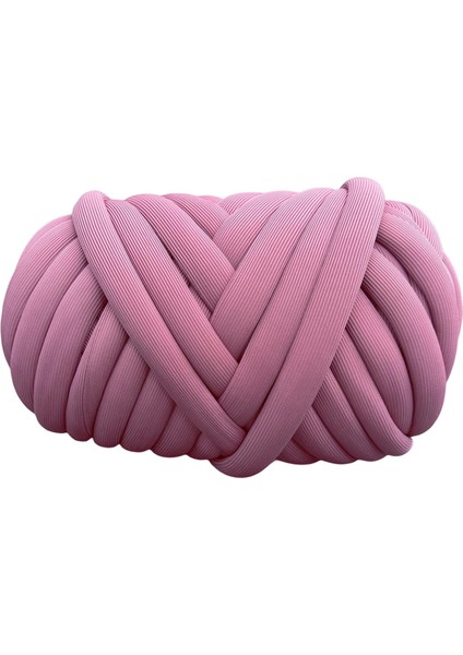 Tıknaz Iplik, Hacimli Tıknaz Iplik, Yıkanabilir Tığ Işi 500G Tüp Dev Iplik, Jumbo Koyu Pembe (Yurt Dışından)