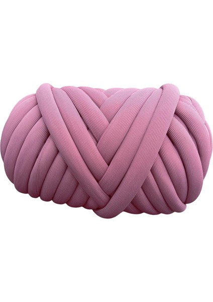 Tıknaz Iplik, Hacimli Tıknaz Iplik, Yıkanabilir Tığ Işi 500G Tüp Dev Iplik, Jumbo Koyu Pembe (Yurt Dışından)
