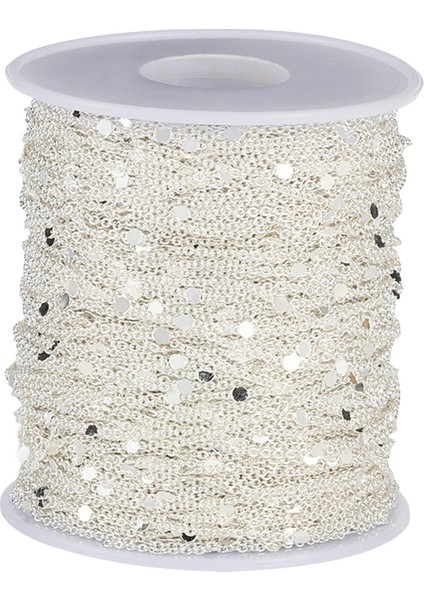 El Sanatları Için Metal Zincirler Zincir Bağlantı Kolye Kadın Mücevher Bulguları Dıy Craft Argent (Yurt Dışından) fırsatları