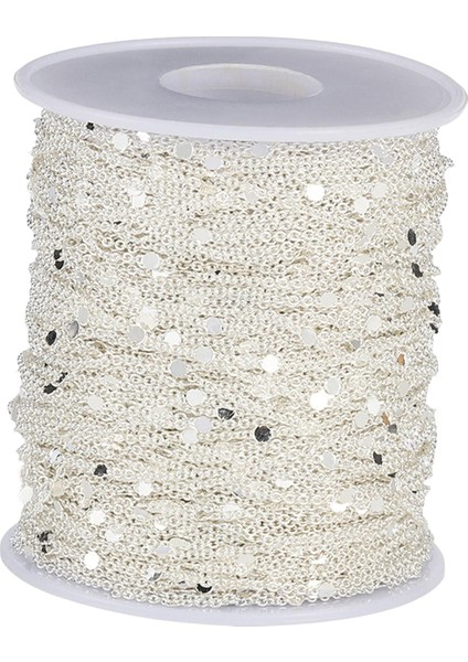 El Sanatları Için Metal Zincirler Zincir Bağlantı Kolye Kadın Mücevher Bulguları Dıy Craft Argent (Yurt Dışından) indirimleri