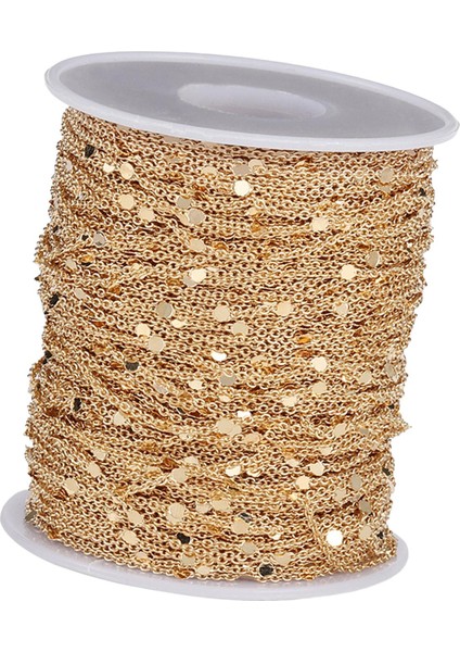 Metal Zincirler El Sanatları Diy Takı Kolye Zinciri Bulguları Takı Bulguları 2 Metre Aureate (Yurt Dışından)