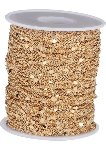 Metal Zincirler El Sanatları Diy Takı Kolye Zinciri Bulguları Takı Bulguları 2 Metre Aureate (Yurt Dışından) fırsatları