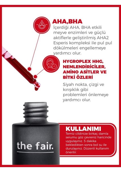 the fair. Ahabha Peel Bright Cilt Bakım Serumu 30 ml