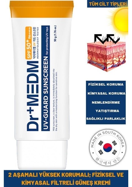 the fair. C Vitamini Aydınlatıcı Leke Karşıtı Ton Eşitliği Serum ve Dr+Medm 50 SPF Güneş Koruması