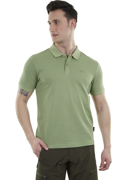 Edge Erkek Polo T-Shirt Yeşil Yeşil - S