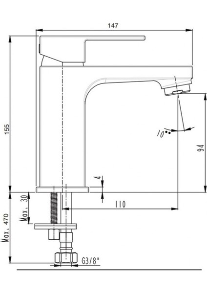 Ar Melia Lavabo Bataryası 102118132 fiyatları