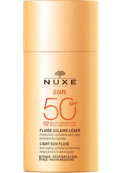 Sun Light Fluid High Protection Spf 50 - Güneş Kremi 50 ml