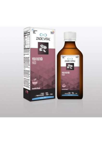 Zade Vital Yer Fıstığı Yağı 150 ml