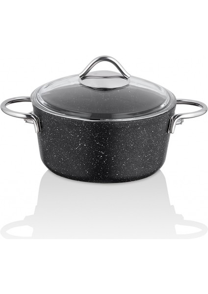 Grand 11 Parça Granit Tencere Seti Siyah modelleri