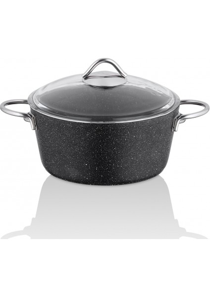 Grand 11 Parça Granit Tencere Seti Siyah fırsatları