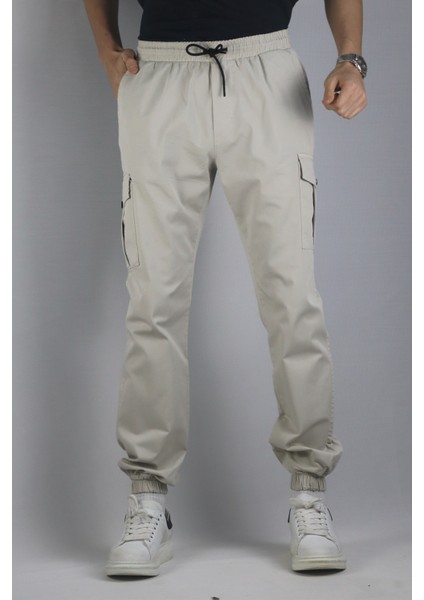 Taş Erkek Oversize Jogger Bel Ve Paça Lastikli Kargo Cepli Pantolon modelleri