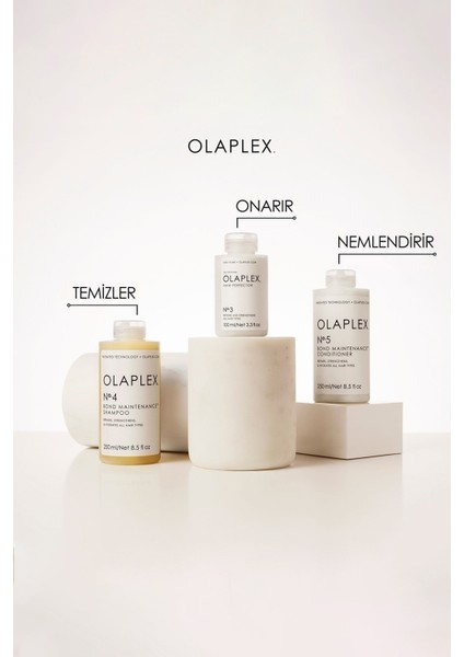 Hair Repair Treatment Kit - Saçtaki Bağları Güçlendiren ve Onaran Saç Bakım Seti