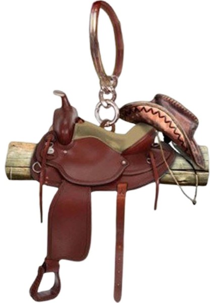 Batı Kovboy Keyping Çanta Telefonu Dekorasyon Stili Için Akrilik Anahtar Key (Yurt Dışından)