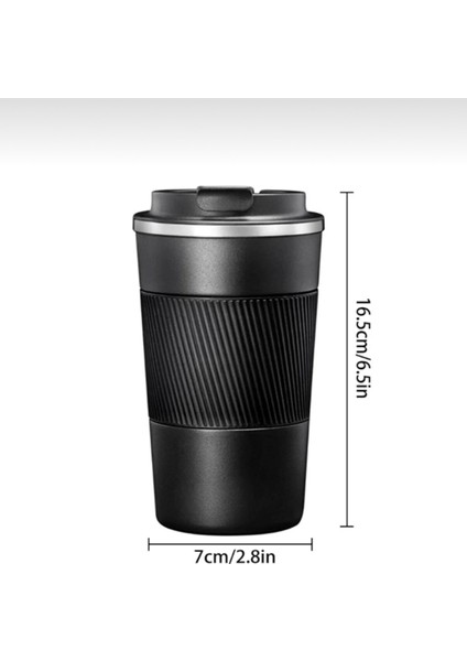 Kaydırmaz Lastikli Paslanmaz Çelik 500 ml Termos Bardak. modelleri