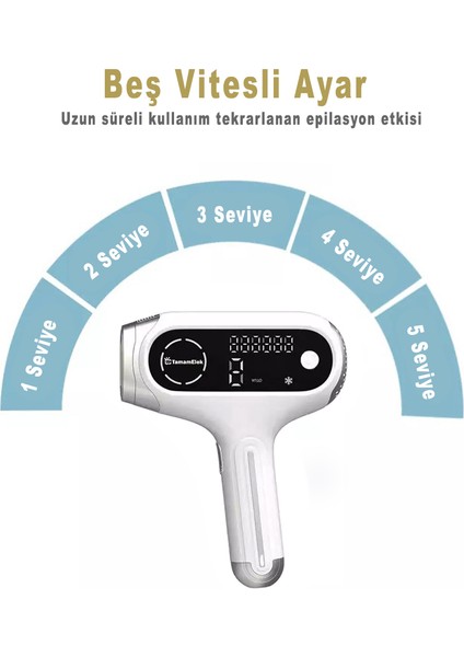 Ipl Buz Lazer Epilasyon Cıhazı 999.999 Atım