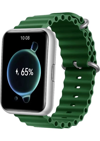 Watch Fit 2 Delikli Silikon Spor Kordon