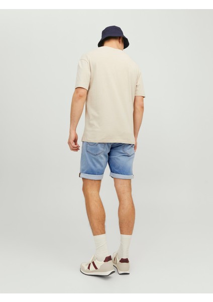 Erkek Yırtık Desenli Kot Şort 12224124 fırsatları