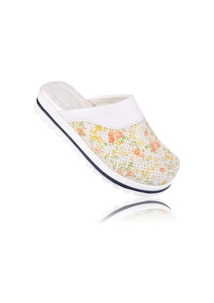 Kardelen Desenli Ortopedik Sabo Kadın Terlik Mbs 608