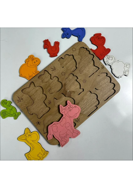 Ahşap Puzzle Havanlar