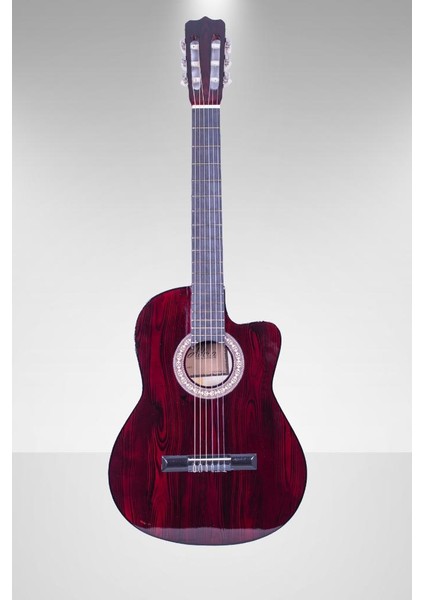 Adora CG1000CR Cutaway Cherry Klasik Gitar