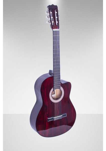 Adora CG1000CR Cutaway Cherry Klasik Gitar