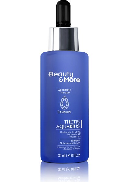 Safir Thetis Aquarius Yoğun Nemlendirici Serum 30 ml Hyaluronic Acid 2% + Ceramide NP + Vitamin B5 + Safir Powder
