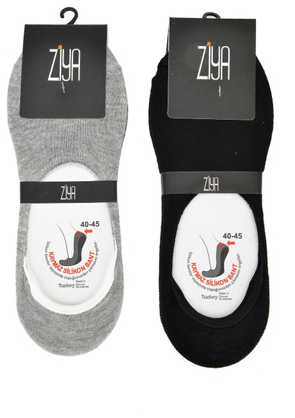 Erkek Bambu Sneakers Babet 6'lı Çorap 13173Z033 Multi