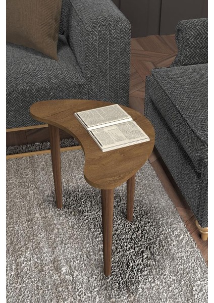 Ahşap Desenli Mdflam Orta Sehpa - 3lü Sehpa - Zigon Sehpa indirimleri