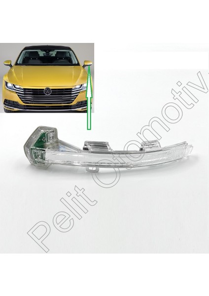 Arteon (2017 ve Sonrası) Sol Ayna Sinyali 3G0949101A Oem