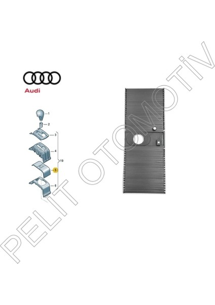 Pelit Otomotiv Audi A8 A8Q Tiptronic Otomatik Vites Bandı 4E1713187A