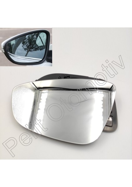 Passat cc (2009-2017) Ayna Camı Sol Yan 3C8857521