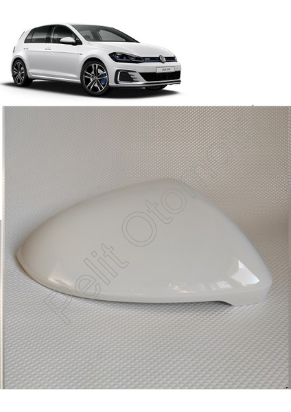 Golf 7 / 7,5 Sağ Ayna Kapağı 5G0857538C / 5G0857538E (Beyaz Boyalı)