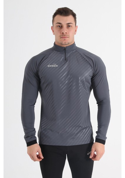 Elite Antrenman Eşofmanı Tek Üst Antrasit