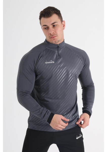 Elite Antrenman Eşofmanı Tek Üst Antrasit fiyatları