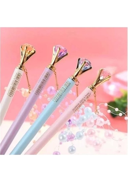 Elmas Taşlı Inci Tütü Sarkıtlı Versatil Kalem 0.7mm UNCS-5612