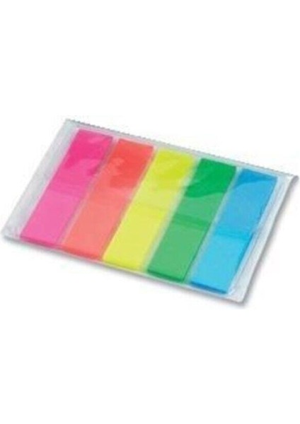 Renkli Yapışkanlı Ayraç Not Kağıdı