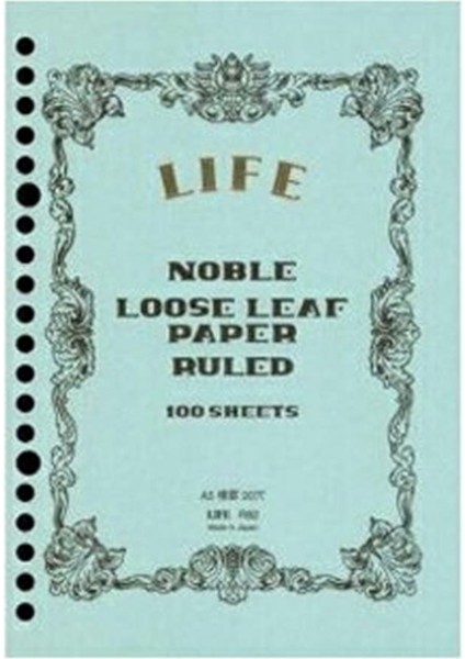 Loose Leaf A4 Çizgili Kağıt Mavi