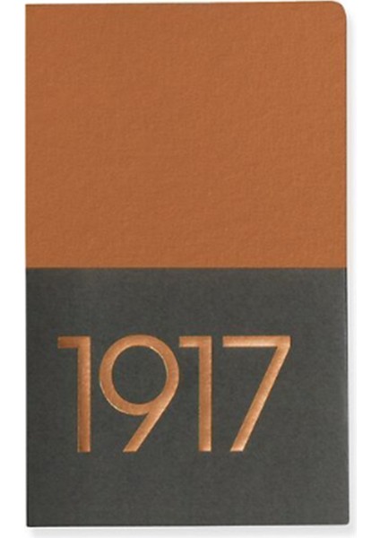 Leuchttrum 1917 Jottbook Metallic Edition Çizgisiz 2'li Defter Seti A5 Copper