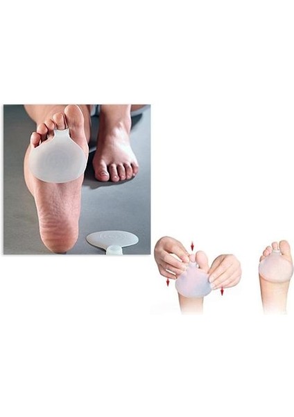 Ayak Nasıır Önleyici Silikon Ped (2 Adet)