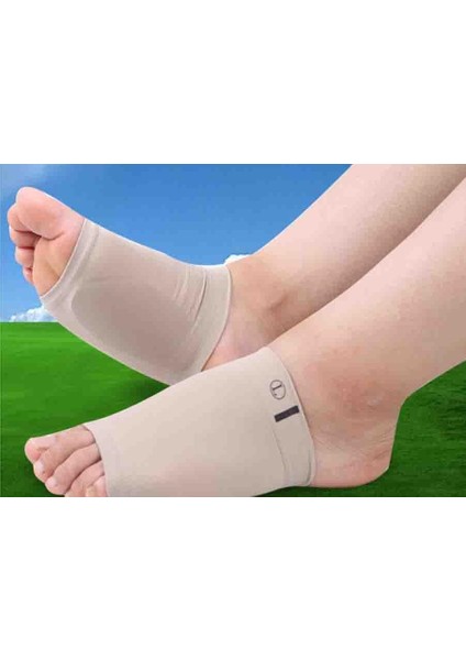 Düz Taban Sorununa Karşı Giyilebilir Ark Destek Çorabı (1 Çift)
