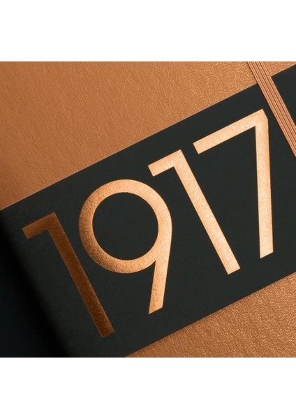 Leuchttrum 1917 Metallic Edition Çizgisiz Sert Kapak Defter A5 Copper