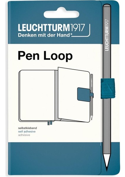 Leuchttrum 1917 Pen Loop Kalem Tutucu Stone Blue 363414