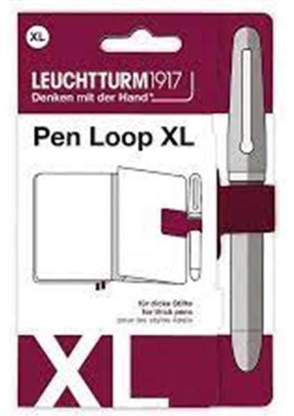 Leuchttrum 1917 Pen Loop XL Kalem Tutucu Port Red 366145