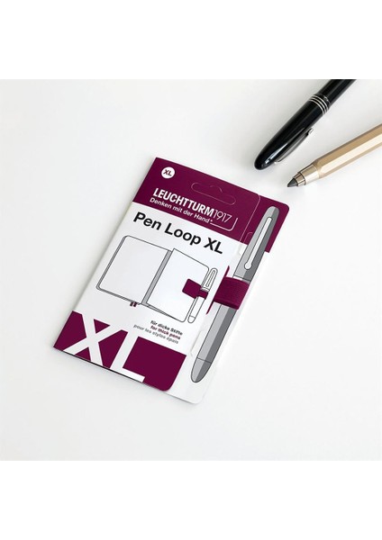Leuchttrum 1917 Pen Loop XL Kalem Tutucu Port Red 366145 modelleri