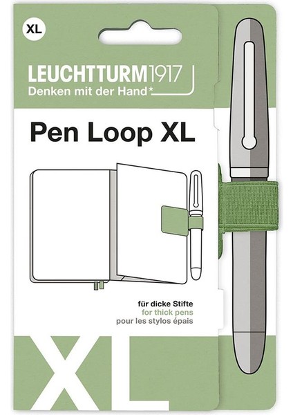 Leuchttrum 1917 Pen Loop XL Kalem Tutucu Sage 366146