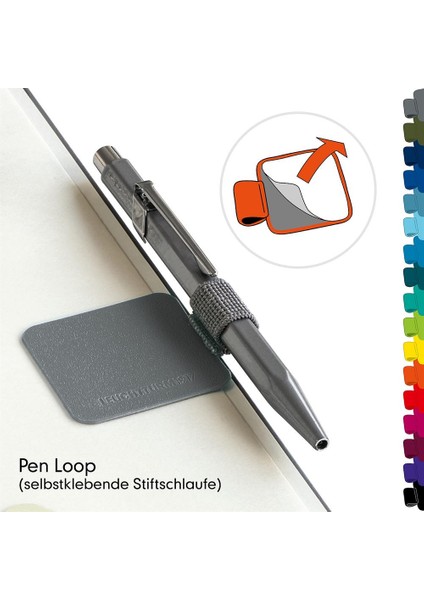 Leuchttrum 1917 Pen Loop XL Kalem Tutucu Anthracite 366148 fiyatları